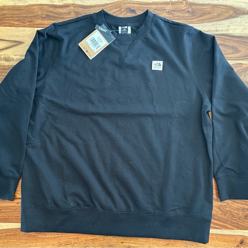 The North Face women's Black crewneck swearshirt NWT size 2X